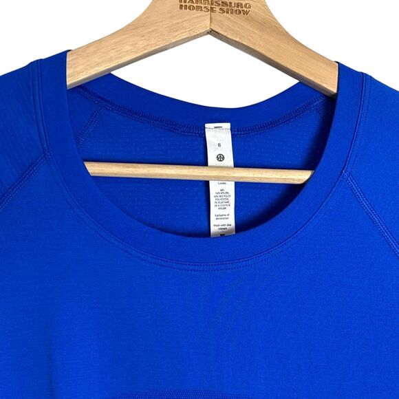 Lululemon Swiftly Tech Short Sleeve Shirt 2.0 *Blazer Blue Tone - Picture 6 of 10